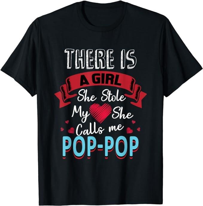 Dad Pop Pop Daughter New Dad Menswear Top T-Shirts, Hoodie, Sweatshirt