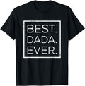 Father's Day T-Shirt, Gifts For Dad, Father's Day New Dad, Him, Papa, Grandpa Funny Retro Dada T-Shirt Menswear Top...
