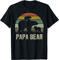 Father's Day T-Shirt, Gifts For Dad, Funny Papa Bear Shirts, Fathers Day T-Shirt Menswear Top Underwear Tshirt Hoodie,...