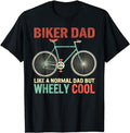 Father's Day T-Shirt, Gifts For Dad, I'm Biker Dad Fathers Day Wheely Cooler bicycle Bike cycling T-Shirt Menswear Top...