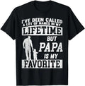Dad I'Ve Been Called Lot Names But Papa Menswear Top T-Shirts, Hoodie, Sweatshirt