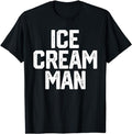Father's Day T-Shirt, Gifts For Dad, Ice Cream Man Funny Party Costume Father's Day Gift Novelty T-Shirt Menswear Top...