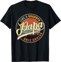 Dad Papa Like Grandpa Only Cooler Funny Dad Papa Definition Menswear Top T-Shirts, Hoodie, Sweatshirt