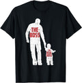 Father's Day T-Shirt, Gifts For Dad, The Boss The Real Boss Fathers Day Dad Son Daughter Matching T-Shirt Menswear Top...