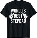 Father's Day T-Shirt, Gifts For Stepdad, World's Best Step Dad T shirt