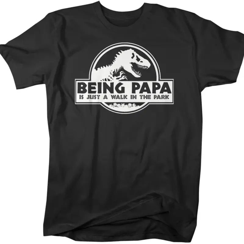 Fatherhood Like a Walk in the Park Shirt, Father's Day Gift T-Shirtstyle{n002}2 Hoodie, Sweatshirt | GrindPrints.com