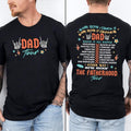 Fatherhood Tour Shirt Shirt Dad PNG Best Dad Ever Shirt Dad Life Shirt Dad Shirt Dad Quotes T-Shirts, Hoodie, Sweatshirt