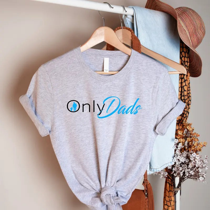 Fathers Day Shirt, Only Dads Funny Dad Shirt, Fathers Day Gift Fabric Menswear Hoodie, Sweatshirt | GrindPrints.com