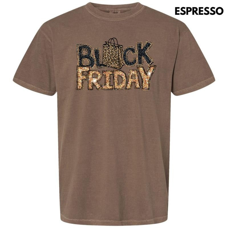 Faux Glitter Black Friday Comfort Colors T-Shirt 'NLB' Hoodie, Sweatshirt | GrindPrints.com