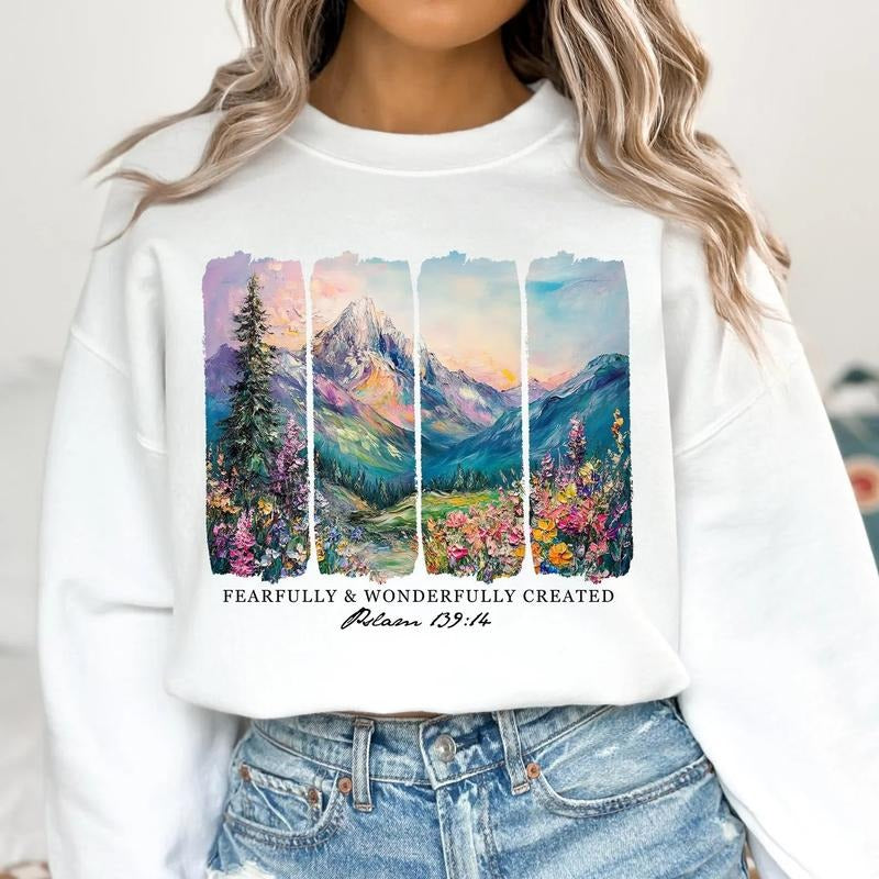 Fearfully and Wonderfully Created DTF Transfers - THIS IS NOT A SHIRT Hoodie, Sweatshirt | GrindPrints.com