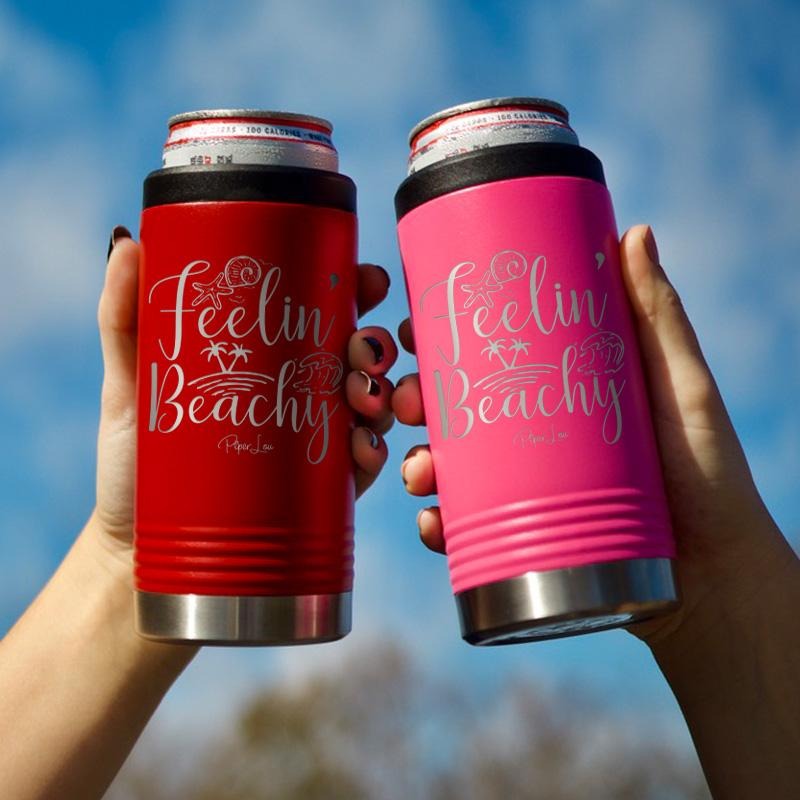 Feelin' Beachy Beverage Holder T-Shirts, Hoodie, Sweatshirt | GrindPrints.com