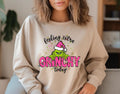 Feeling Extra Grinchy Today Christma Shirt, Funny Grinch T Shirt, Grin Xmas Crewneck, Grnchmas T Shirt, Christmas On...