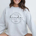Feeling Kinda IDGAF-Ish Sweatshirt, Funny Sweatshirt, Idgaf T-Shirt, Sarcastic Gift Sweatshirt Full Color Print Tops...