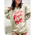 Feeling Lucky Graphic Top T-Shirts, Hoodie, Sweatshirt | GrindPrints.com