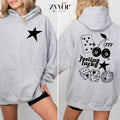 Feeling Lucky Hoodie Casual Street Style Fleece Fabric Pullover Sweatshirt for Women for Men T-Shirts | GrindPrints.com