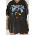 Femnism Dr@gon F@ntasy Vintage Graphic Te, unisex cotton Shirt Hoodie, Sweatshirt | GrindPrints.com