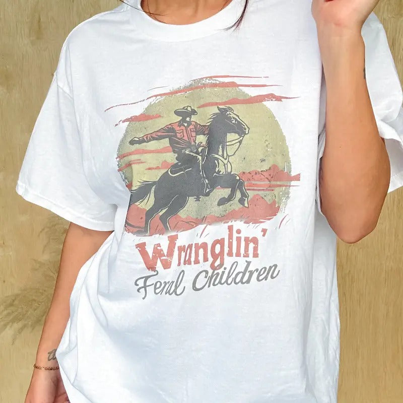Feral Children Graphic Top T-Shirts, Hoodie, Sweatshirt | GrindPrints.com