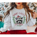 Feral Racoon Christmas Sweatshirt T-Shirts, Hoodie | GrindPrints.com