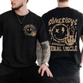 Feral Uncle Shirt Shirt Uncle Pregnancy Reveal Cool Uncles Shirt New Uncle Uncle 2 Sides Dad Grandpa T-Shirts, Hoodie, Sweatshirt