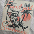 Feral girl Summer Graphic Tee or Sweatshirt shirts women Hoodie | GrindPrints.com