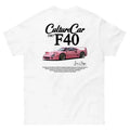 Ferrariii F40 rose t-shirt, Car Enthusiast Shirt, Car Clothing Hoodie, Sweatshirt | GrindPrints.com