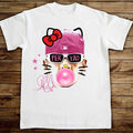 Ferxxooo Pink Kitty  BUBBLE GUM Cute Rap Tee Hoodie, Sweatshirt | GrindPrints.com
