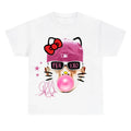 Ferxxooo Red BUBBLE GUM Kitty Shirt for Women Hoodie, Sweatshirt | GrindPrints.com