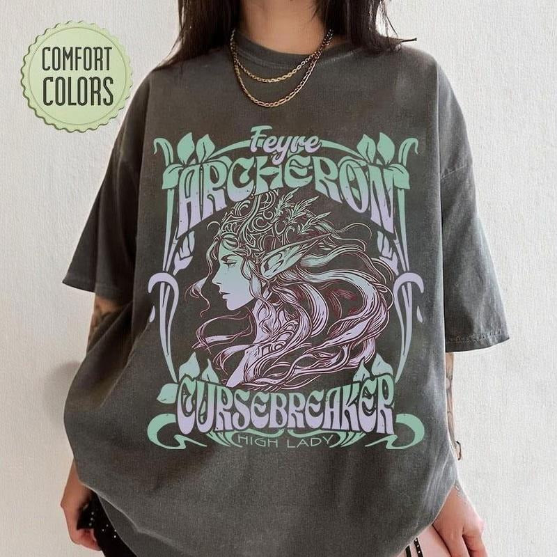 Feyre Archeron Cursebreaker ACOTAR Merch Sarah J Maas Merch ACOTAR T-shirt,SJM Merch Rhysand Velaris T-shirt,Cassian...