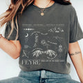 Feyre Shirt ACOTAR Shirt  ACOTAR Shirt Rhysand Feyre SJM Merch Booktok Merch Sarah J Maas Merch Velaris tshirt Bat Boys...