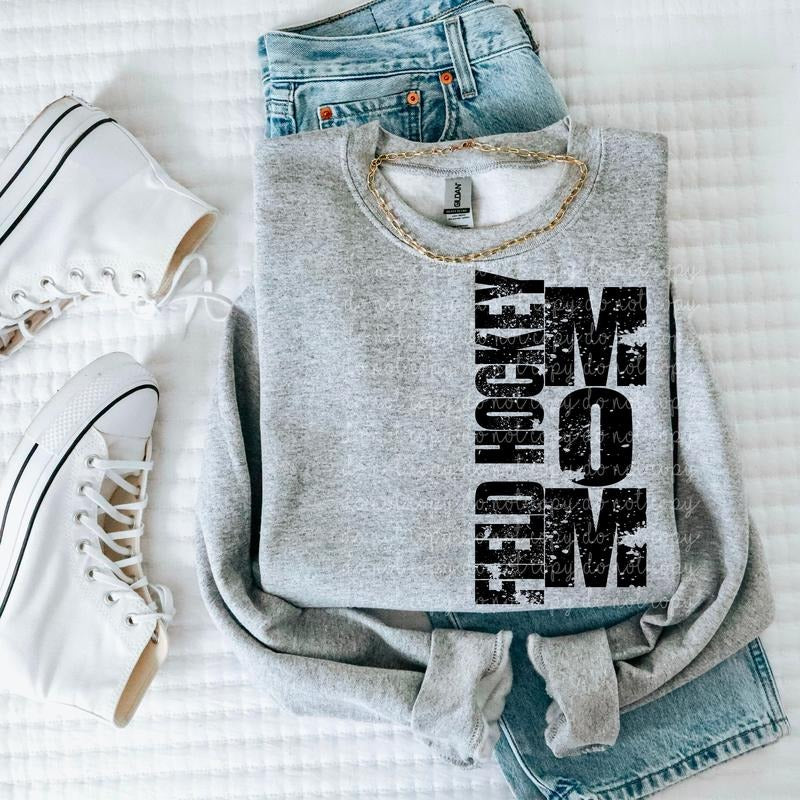 Field Hockey Mom DTF Transfers - THIS IS NOT A SHIRT Hoodie, Sweatshirt | GrindPrints.com