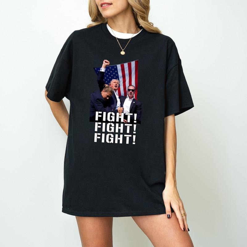Fight Donald Trump Shirt, I Will Fight Trump, I Stand With Trump, Make America Great Again, Donald Trump, Donald Trump...