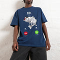 Fih Calling Shirt Remind Message Decline Accept Phone Call Fish T-Shirts, Hoodie, Sweatshirt