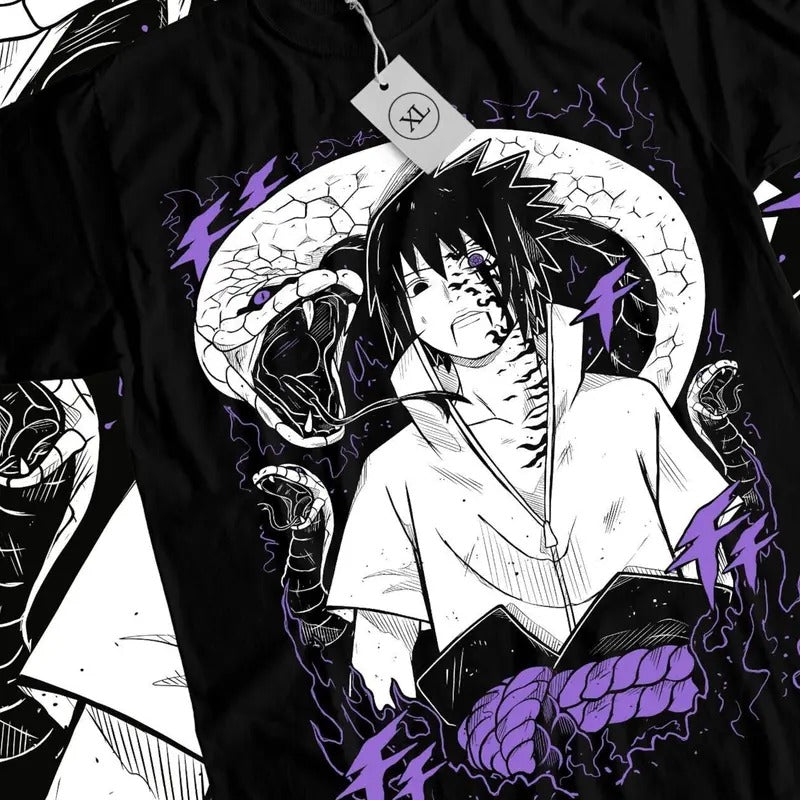 Fire Style Streetwear Japan Style Unisex 100% Cotton Anime Horror Shirt All Size Hoodie, Sweatshirt | GrindPrints.com