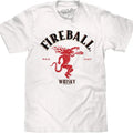 Fireball Whisky Dragon Logo T-Shirt - White Hoodie, Sweatshirt | GrindPrints.com