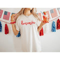 Firecracker Shirt 4th July Independence Day USA Shirt Patriotic Shirt Miss Firecracker Cute Fourth July Shirt T-Shirts, Hoodie, Sweatshirt