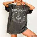 Fireheart, Terrasen Fireheart T-Shirt, Throne of Glass, Throne of Glass Merch, Throne of Glass T-Shirt, To Whatever End,...