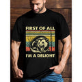 First of all, I'm a happy person who loves sarcasm, angry possums T-shirts, men's graphic humor fun t-shirts,...