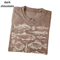 Fish Tattoo Vintage 90s Retro Y2k Fisher Shirt Fish Shirt Bass Lovers Fisher Ocean T-Shirts, Hoodie, Sweatshirt
