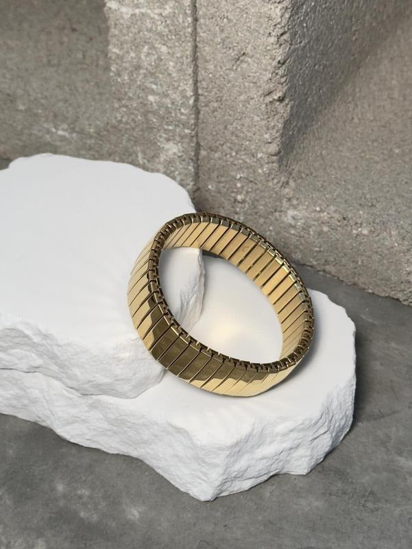 Flexible Fit Bracelet Simple Gold Tone Expandable Bracelet As Shown T-Shirts, Hoodie, Sweatshirt