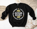 Floral Autism Mama Sweatshirt, Totally Bless Autism Hoodie, Autism Awareness Sweatshirt, Autism Support Gift Hoodie, Gift...