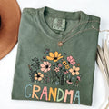 Floral Grandma Shirt, Mother's Day Shirt Gift, Mom Life Shirt, Floral Mama Shirt Gift, Unisex T-Shirt, Gifts For Grandma...