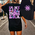 Floral In My Girl Mom Era T-shirt, New Mom Gift, Girl Mom Shirt, Mothers Day Gift, Gender Reveal, Pregnancy Reveal, Baby...