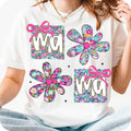 Floral Mama Coquette Shirt, Preppy Mama Tshirt, Retro Mama Flower Tee, Mothers Day Gift For Mom, Unisex Short Sleeve Tee,...
