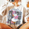 Floral Mama Goose Shirt, Cute Goose Mom Tee, Mother's Day Gift, Girly Duck Lover Sweatshirt, Sublimation PNG Design Hoodie
