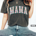 Floral Mama Shirt, Spring Motherhood Shirt, Retro Mom Tees, Flower Shirts For Women, Floral New Mom Gift, Mother's Day...