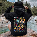 Floral Pattern, Botanical, Flower, Wildflower Hoodie T-Shirts, Sweatshirt | GrindPrints.com