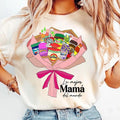 Floral Topper Multipack Mama Tshirt Sweatshirt, La Mejor Mama Del Mundo, Retro Madre Shirt, Happy Mother's Day, Unisex...