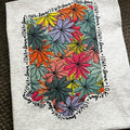 Pick Your State/Floral Vintage State Tshirt Hoodie, Sweatshirt | GrindPrints.com