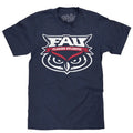 Florida Atlantic University Owls T-Shirt - Navy Blue Hoodie, Sweatshirt | GrindPrints.com