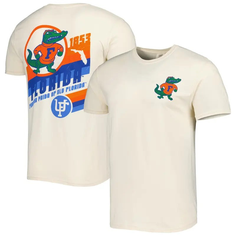 Florida Gators Vault Vintage T-Shirt NCAA Final Four Tee Top Classic Menswear Cotton Sport Hoodie, Sweatshirt